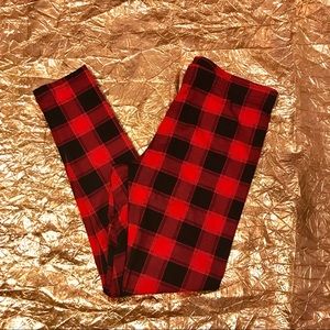 5/$25 Time And Tru Plaid Leggings